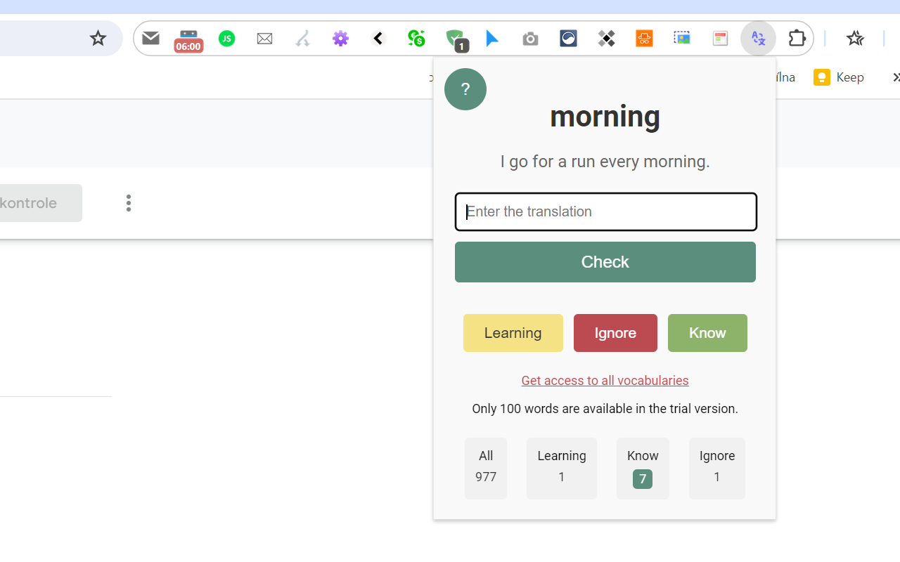 Fast English — překlad slova