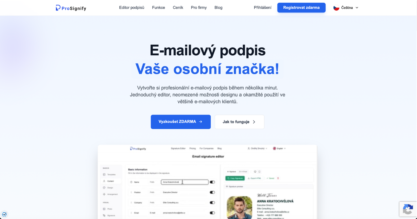 ProSignify — Homepage